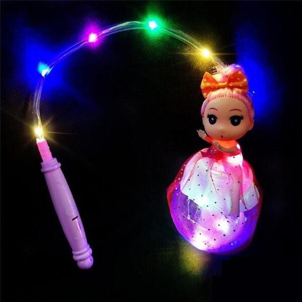 Lồng Đèn Búp Bê Phát Sáng Cho Bé Chớp Nhiều Màu