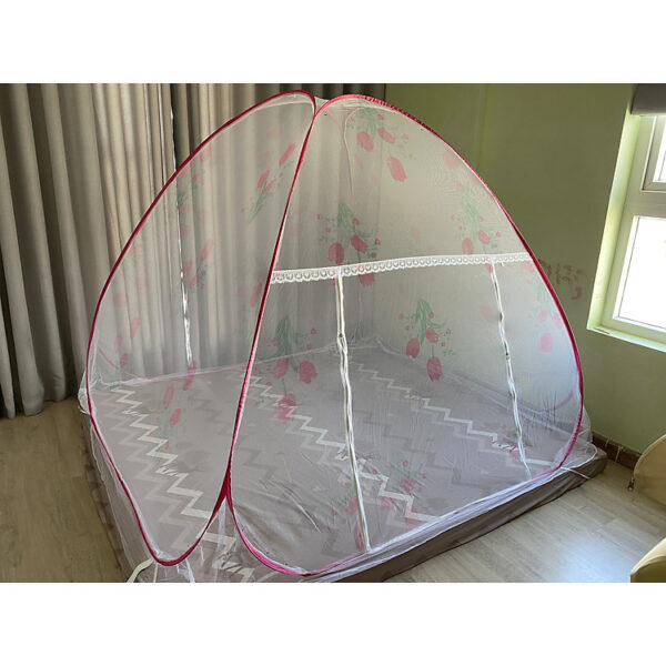 Mùng Chụp Tự Bung Đỉnh Chóp Người Lớn Gấp Gọn Thông Minh 1.4m X 2m