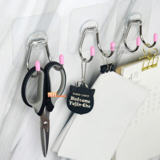 Set 2 Miếng Dán Móc Đôi Tiện Lợi Siêu Chắc