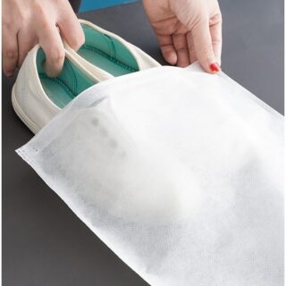 Túi Đựng Giày Đa Năng Vải Không Dệt, Miệng Dây Rút Tiện Lợi 37X30Cm