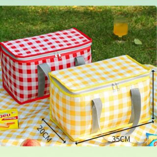 Túi Giữ Nhiệt 2 Quai Sách Dày Dặn Chống Thấm Nước 35x20x20cm