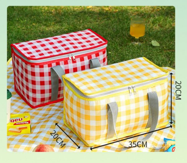 Túi Giữ Nhiệt 2 Quai Sách Dày Dặn Chống Thấm Nước 35x20x20cm