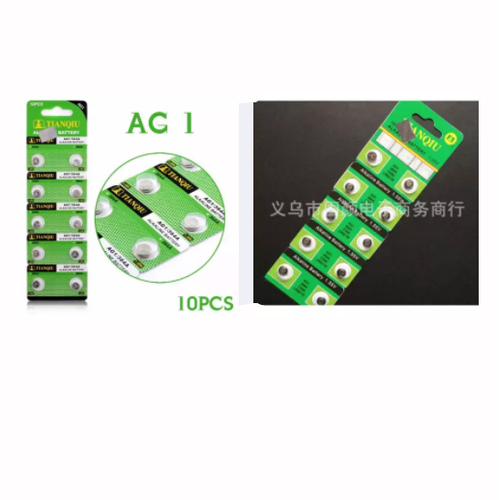 Pin AG1 Xài Cho Đồng Hồ Đeo Tay (Vỉ 10 Viên)