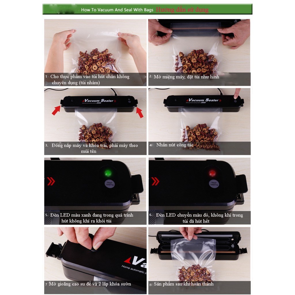 Máy Hút Chân Không Thực Phẩm VACUUM SEALER Z Máy Hút Chân Không Thực Phẩm VACUUM SEALER Z