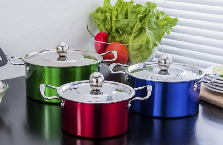 Combo 3 Nồi Inox 304 Có Nắp Và Tay Cầm Tiện Dụng Combo 3 Nồi Inox 304 Có Nắp Và Tay Cầm Tiện Dụng