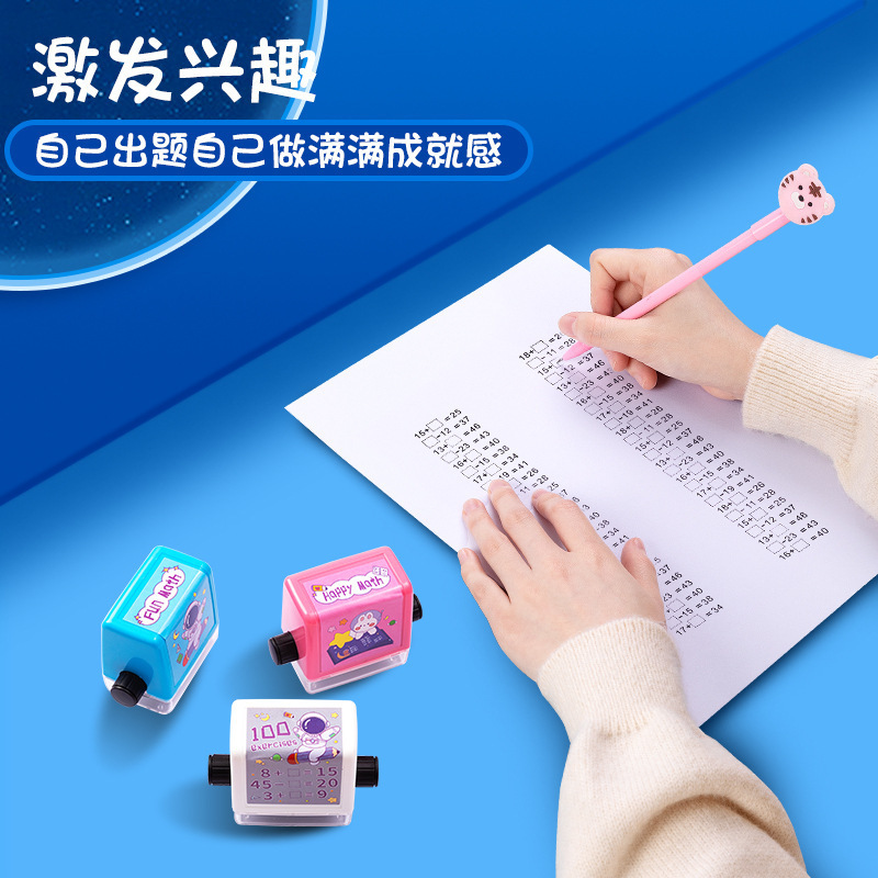 Con Lăn Tạo Phép Tính Cộng Trừ Nhân Chia Cho Bé Học Toán