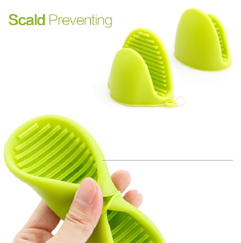 Combo 2 Kẹp Nồi Chống Nóng Silicone 11.5x8 Cm Combo 2 Kẹp Nồi Chống Nóng Silicone 11.5x8 Cm