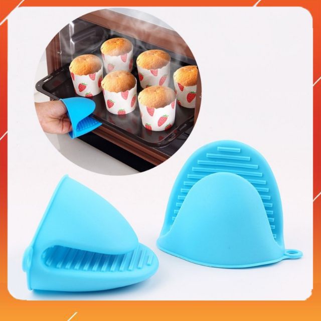 Combo 2 Kẹp Nồi Chống Nóng Silicone 11.5x8 Cm Combo 2 Kẹp Nồi Chống Nóng Silicone 11.5x8 Cm