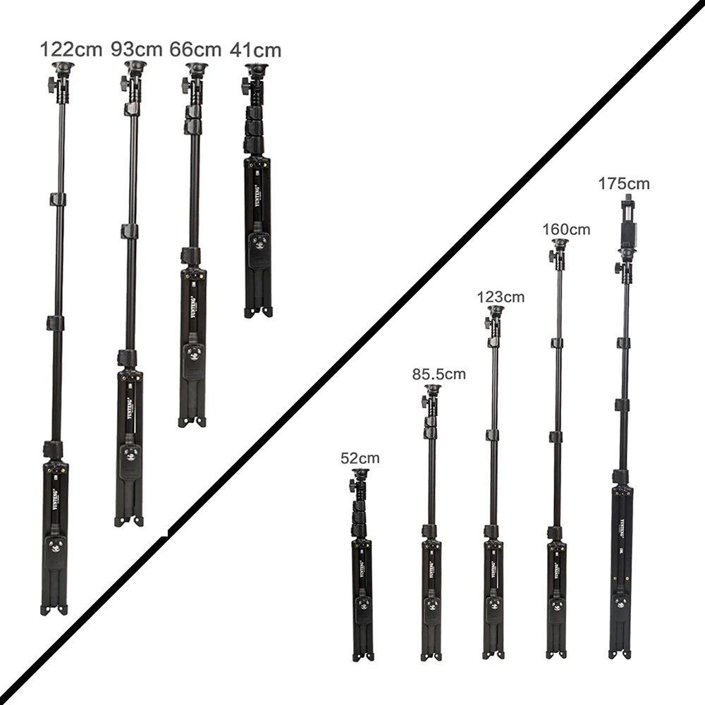Gậy Chụp Hình Bluetooth Selfie Kiêm Tripod Yungteng Yt1388