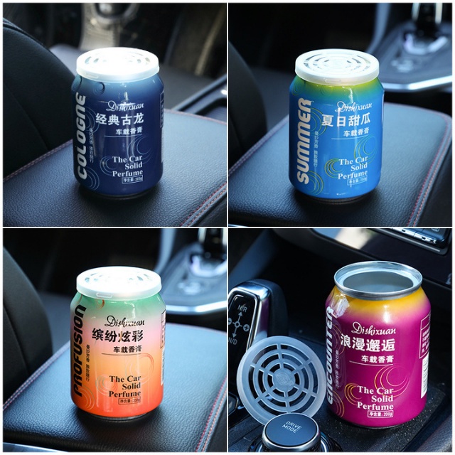 Sáp Thơm Lon Khử Mùi Ô Tô Xe Hơi, Phòng Ngủ Phòng Khách, Tủ Quần Áo Tủ Giày Nhiều Mùi Hương 200 Gr