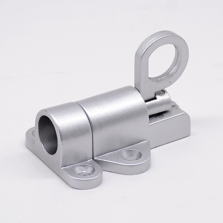 Chốt Khóa Cửa Tự Động An Toàn Hợp Kim Nhôm Màu Đen Và Bạc Chốt Khóa Cửa Tự Động An Toàn Hợp Kim Nhôm Màu Đen Và Bạc
