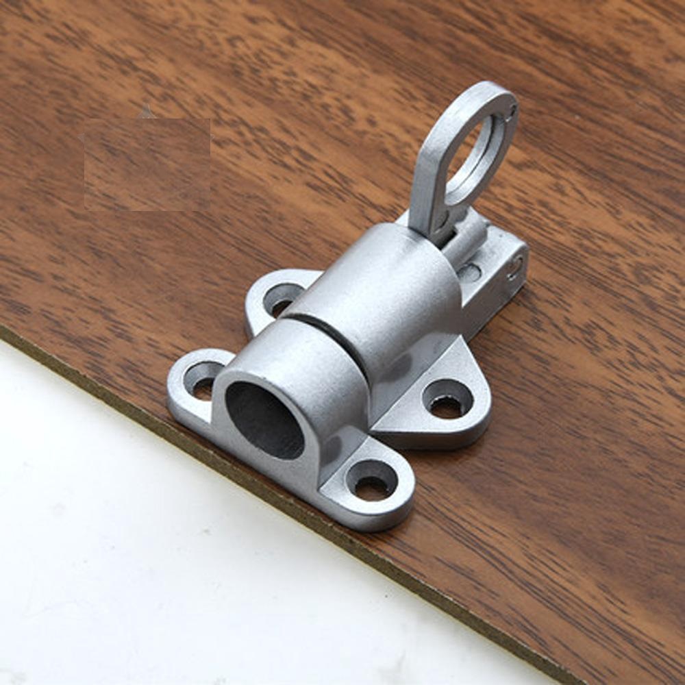 Chốt Khóa Cửa Tự Động An Toàn Hợp Kim Nhôm Màu Đen Và Bạc Chốt Khóa Cửa Tự Động An Toàn Hợp Kim Nhôm Màu Đen Và Bạc