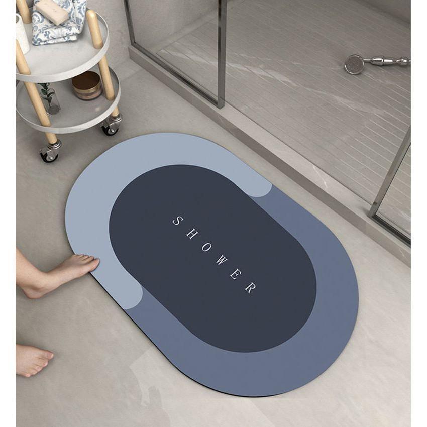 Thảm Tròn Bathroom 40X60 (Nhung)