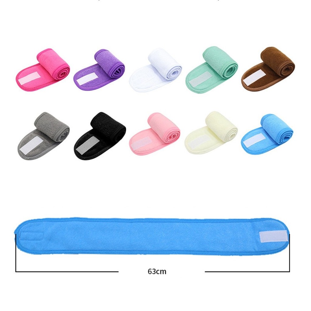 Băng Đô Bờm Vải Tập Yoga, Giữ Gọn Tóc, Thấm Hút Mồ Hôi Tiện Lợi