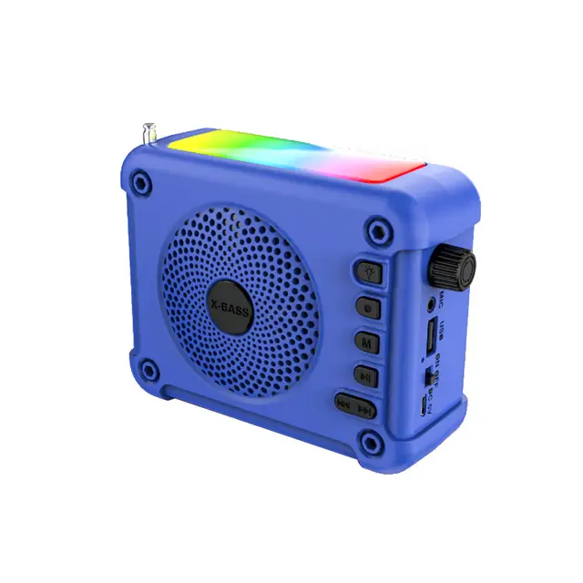 Loa Trợ Giảng Cao Cấp ZQS 302B Led - Usb - Radio 1500Mah 5W - Âm Thanh Cực Hay