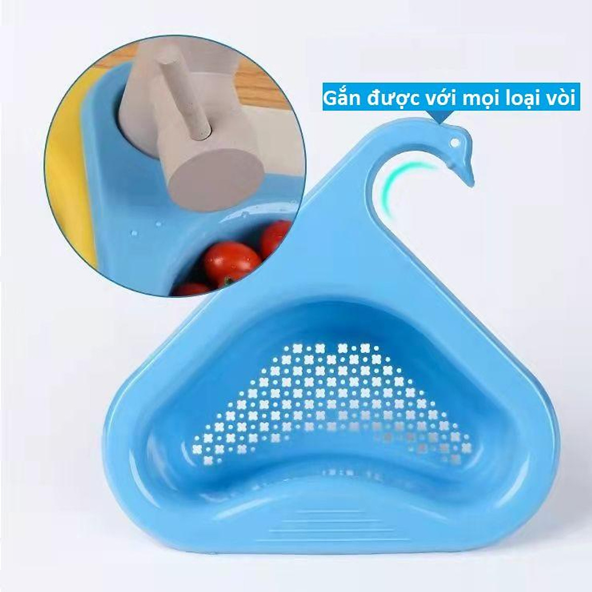 Khay Lọc Rác Gắn Vòi Rửa Bát Hình Thiên Nga Khay Lọc Rác Gắn Vòi Rửa Bát Hình Thiên Nga