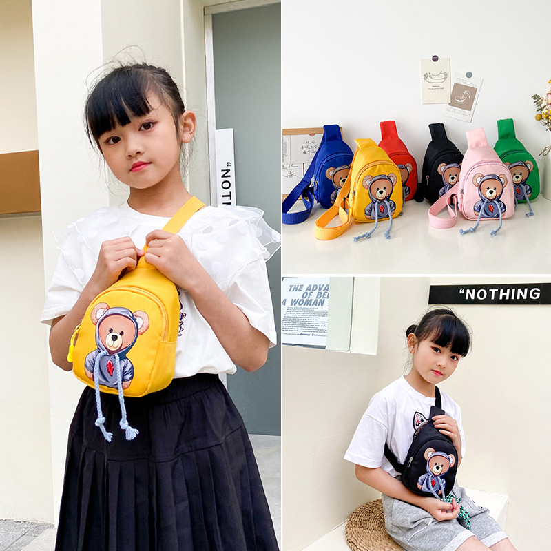 Túi Đeo Chéo Nhỏ Hình Gấu Hoạt Hình Dễ Thương Cho Bé Trai Và Bé Gái Túi Đeo Chéo Nhỏ Hình Gấu Hoạt Hình Dễ Thương Cho Bé Trai Và Bé Gái