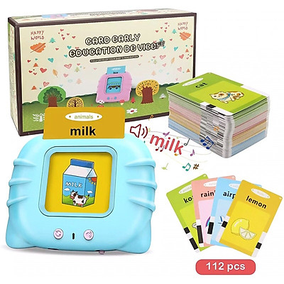 Máy Học Tiếng Anh Đọc Thẻ Flashcard 224 Từ Vựng Kèm Dây Sạc Máy Học Tiếng Anh Đọc Thẻ Flashcard 224 Từ Vựng Kèm Dây Sạc