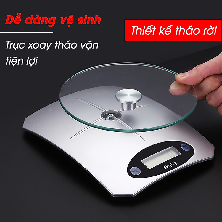 Cân Tiểu Ly Nhà Bếp 5Kg Mặt Kính Ke-5 Sang Trọng Cân Tiểu Ly Nhà Bếp 5Kg Mặt Kính Ke-5 Sang Trọng