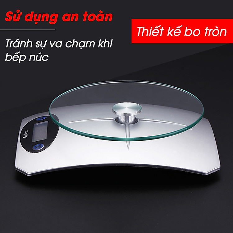 Cân Tiểu Ly Nhà Bếp 5Kg Mặt Kính Ke-5 Sang Trọng Cân Tiểu Ly Nhà Bếp 5Kg Mặt Kính Ke-5 Sang Trọng
