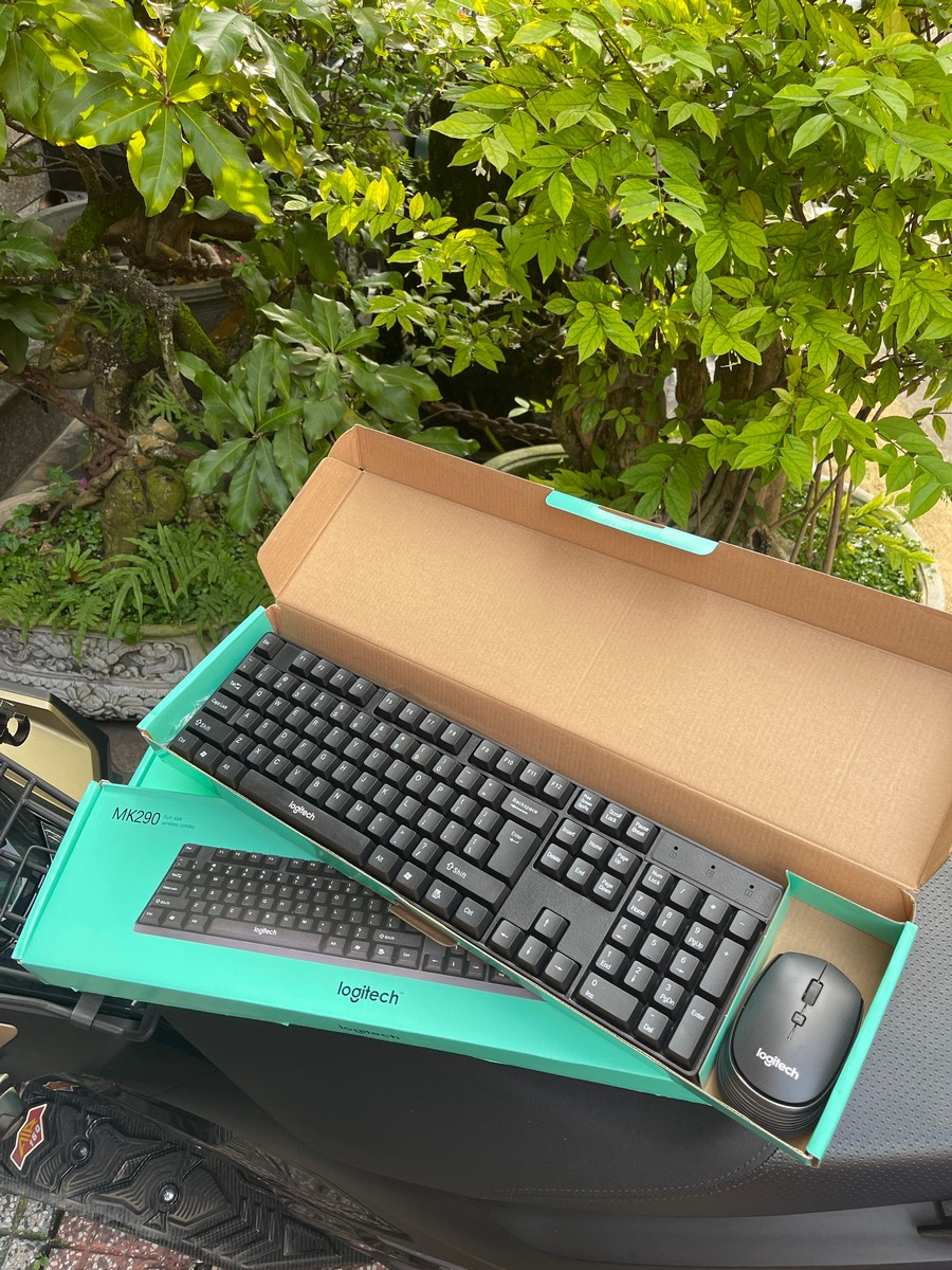 Combo Bàn Phím Và Chuột Không Dây Logitech Mk290