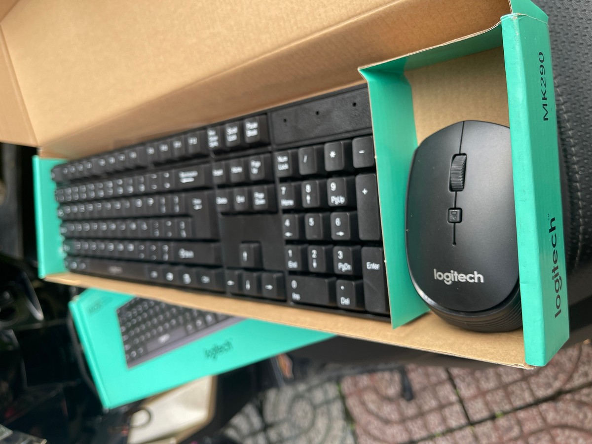 Combo Bàn Phím Và Chuột Không Dây Logitech Mk290