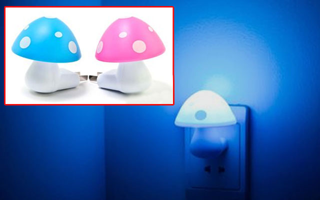 Đèn Ngủ Cảm Ứng Ánh SÁng Hình Nấm Tròn Cao Cấp Đèn Ngủ Cảm Ứng Ánh SÁng Hình Nấm Tròn Cao Cấp