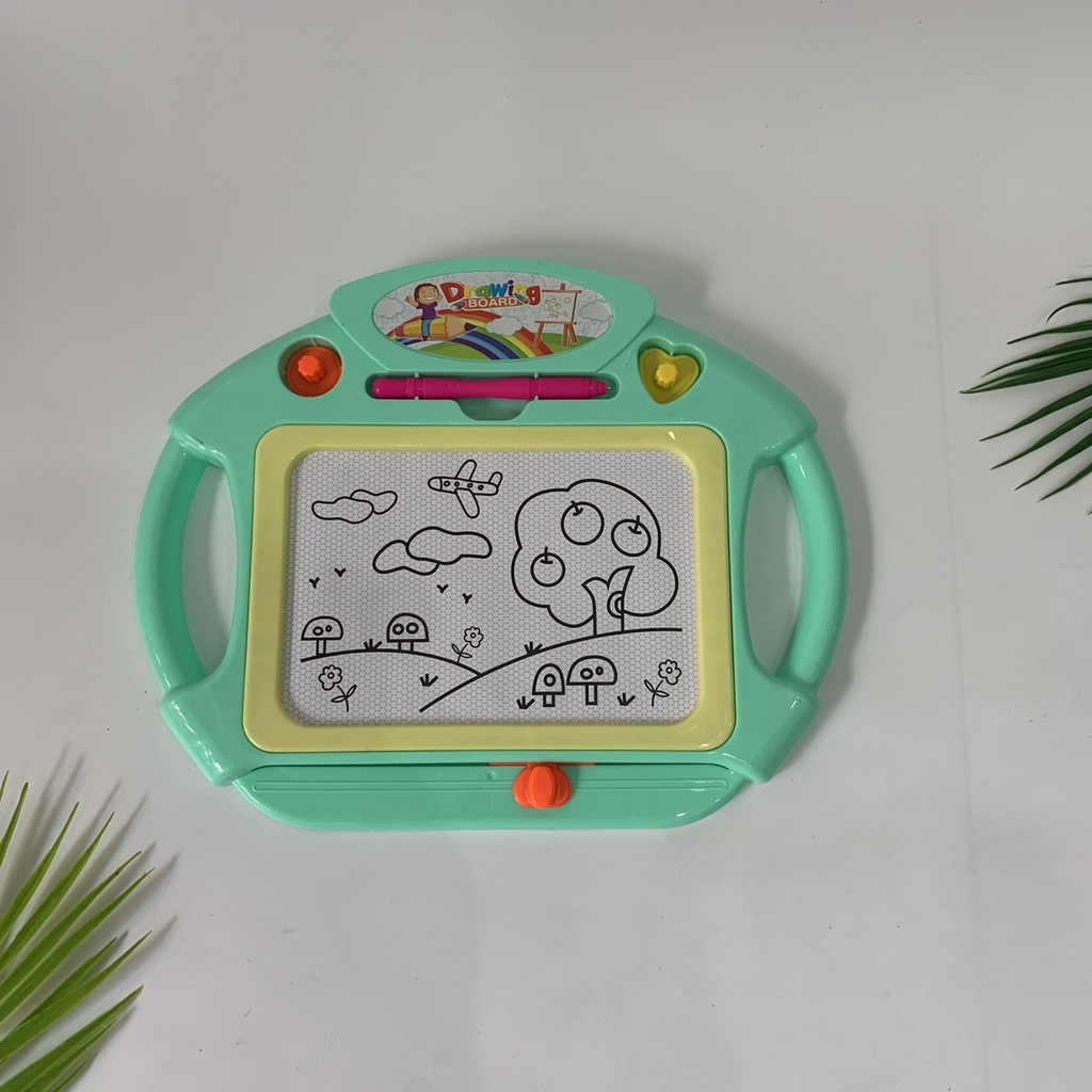 Đồ Chơi Bảng Vẽ Tự Xóa Thông Minh 2 Tay Cầm