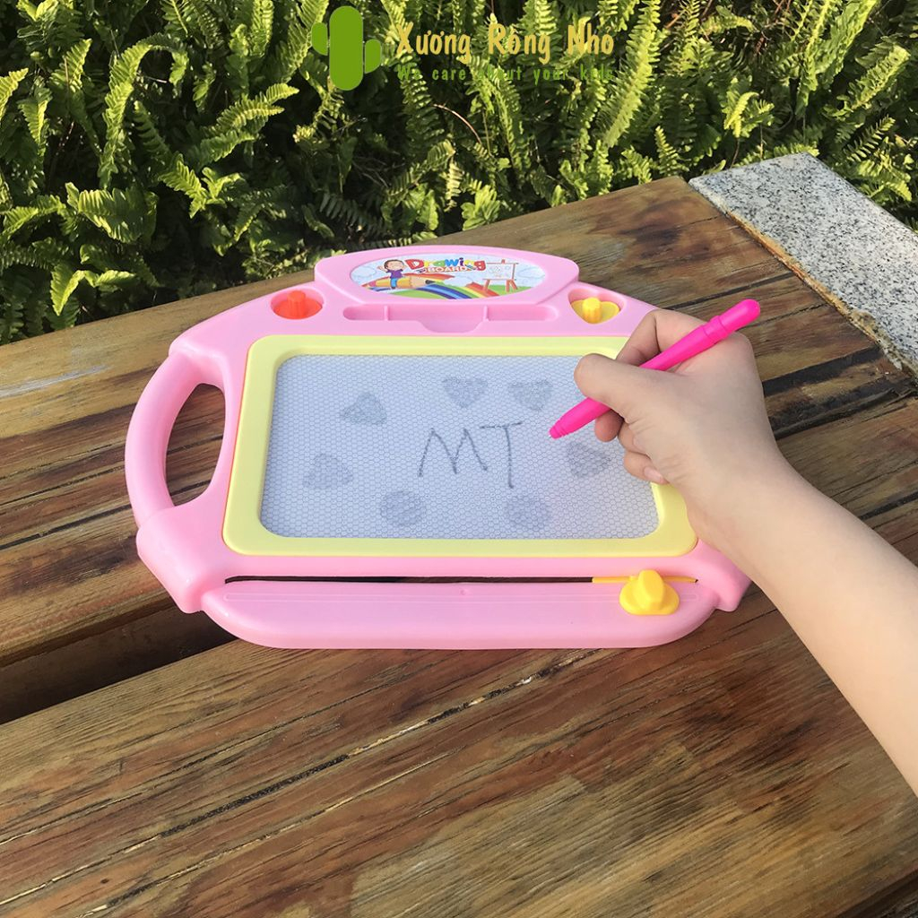 Đồ Chơi Bảng Vẽ Tự Xóa Thông Minh 2 Tay Cầm