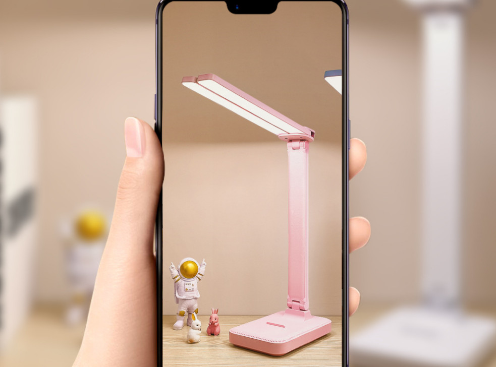 Đèn Bàn Học Led Đọc Sách Làm Việc Học Tập Bảo Vệ Mắt Chống Cận - 2 Trục Đèn Chiếu Sáng