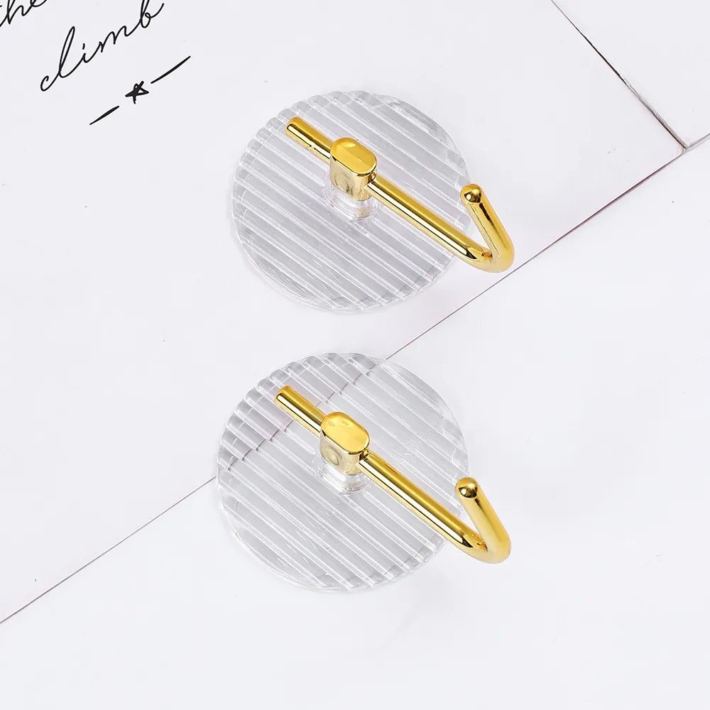 Móc Dán Tường Vàng Treo Trang Trí Trong Nhà Tiện Dụng