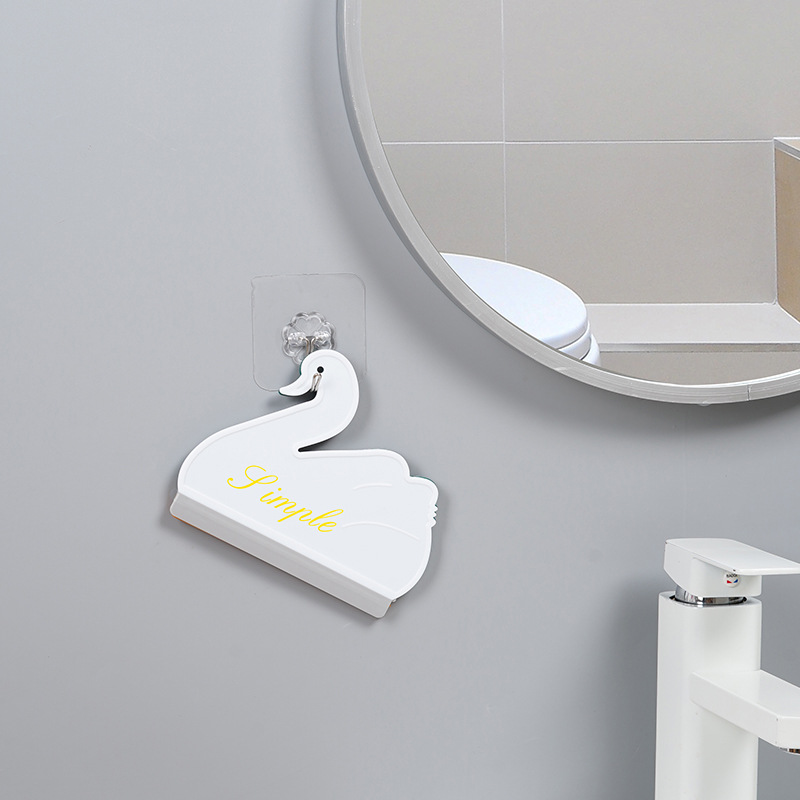 Dụng Cụ Gạt Kính Cầm Tay Hình Thiên Nga Dễ Dàng Lấy Đi Bụi Bẩn