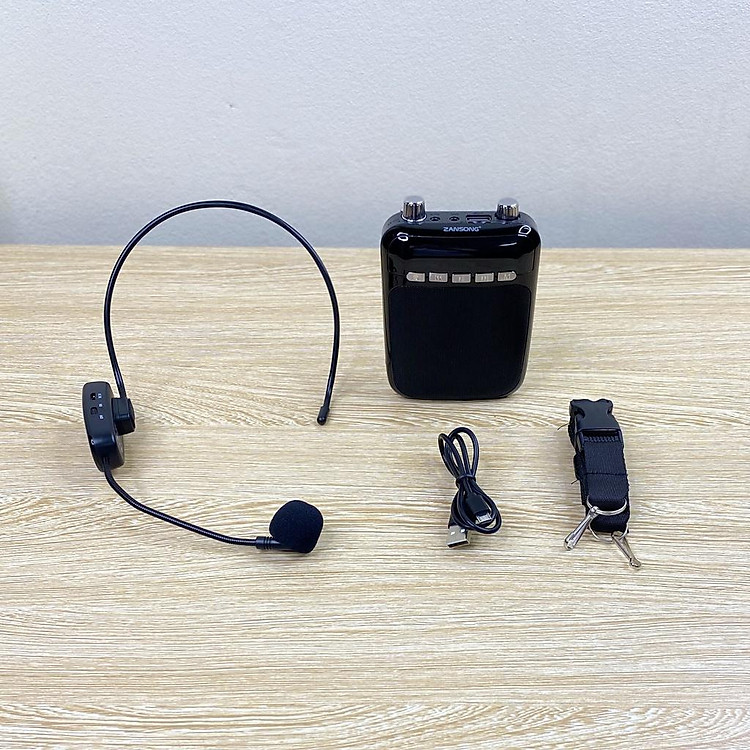 Loa Trợ Giảng Zansong M70, Kèm Mic Cài Đầu Không Dây