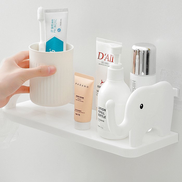 Kệ Dán Tường Đa Năng Hình Chú Voi Ngộ Nghĩnh