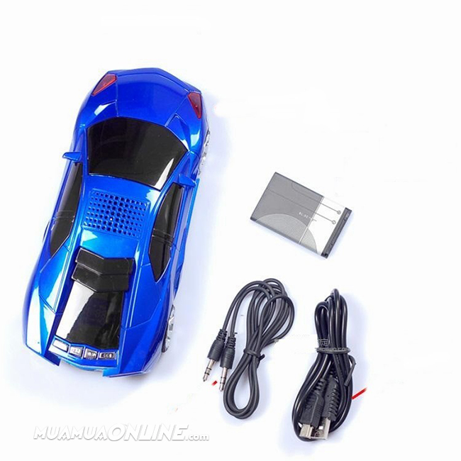 Loa Nghe Nhạc USB Thẻ Nhớ Hình Siêu Xe Cực Sang