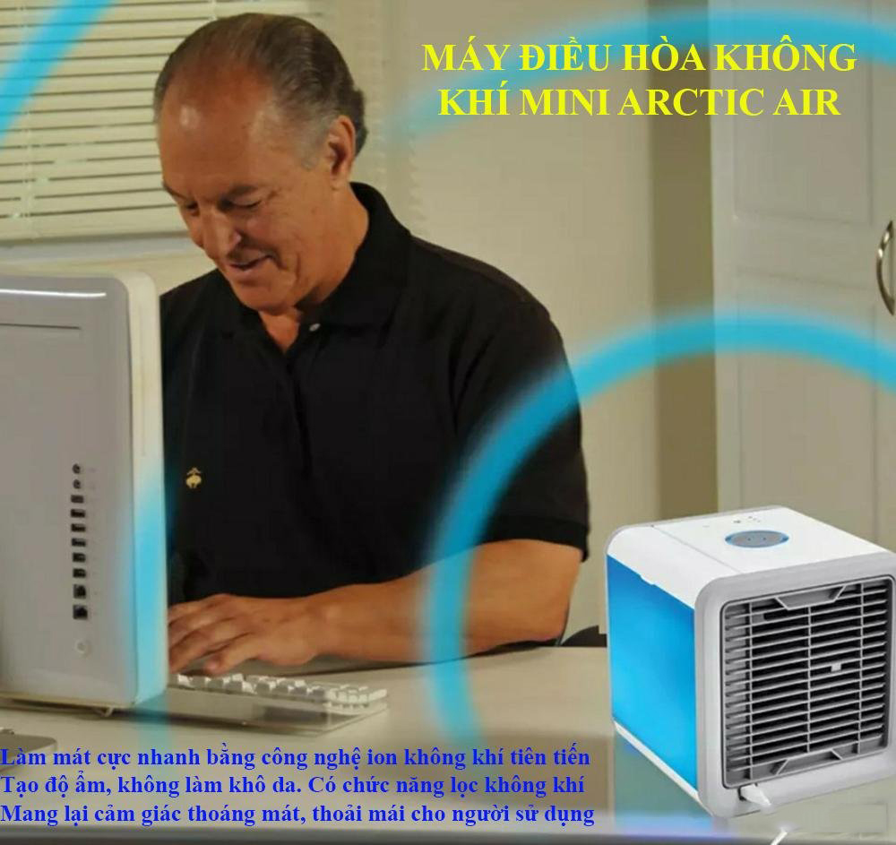 Quạt Điều Hòa Mini Làm Mát Không Khí Arctic Air