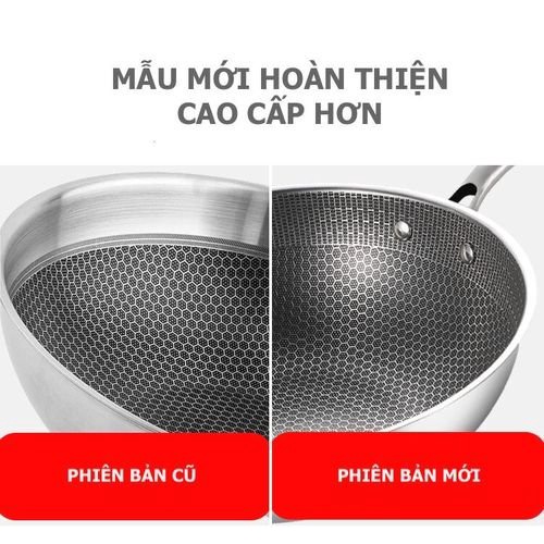 Chảo Vân Tổ Ông Siêu Chống Dính Hàng Cao Cấp Sâu Lòng 32Cm