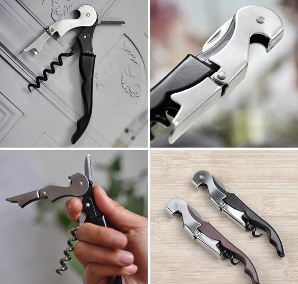 Dụng Cụ Mở Nắp Rượu Vang Đa Năng Thép Không Rỉ Cao Cấp Dụng Cụ Mở Nắp Rượu Vang Đa Năng Thép Không Rỉ Cao Cấp