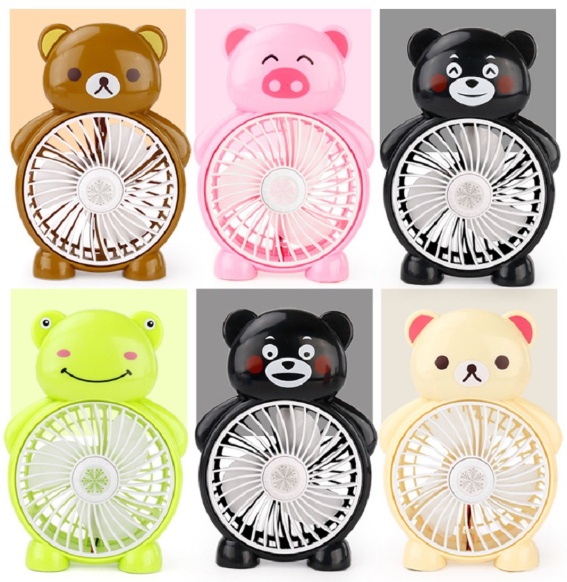 Quạt Mini 3 Cánh Để Bàn Hình Thú