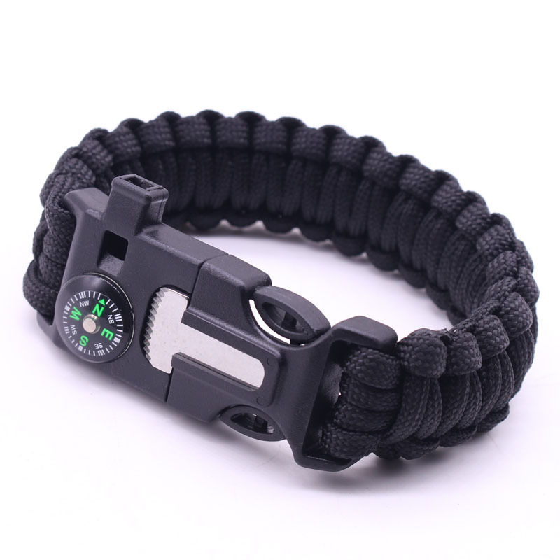 Vòng Đeo Tay Sinh Tồn Đa Chức Năng Bện Kiểu Paracord
