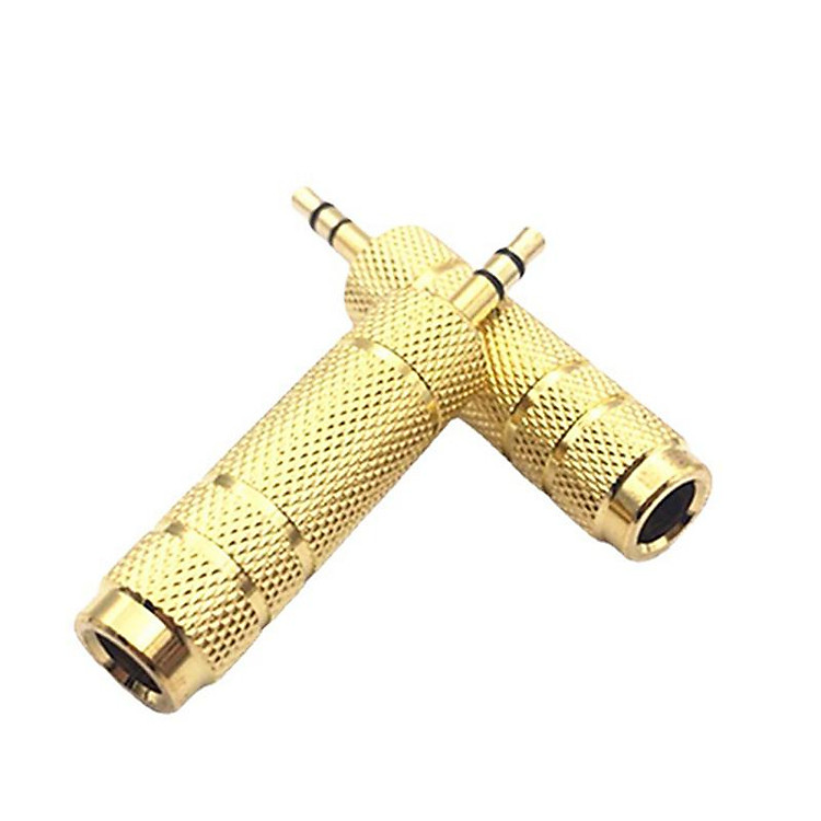 Đầu Jack Chuyển Đổi Âm Thanh Từ Cổng 6.5Mm Sang Cổng 3.5Mm