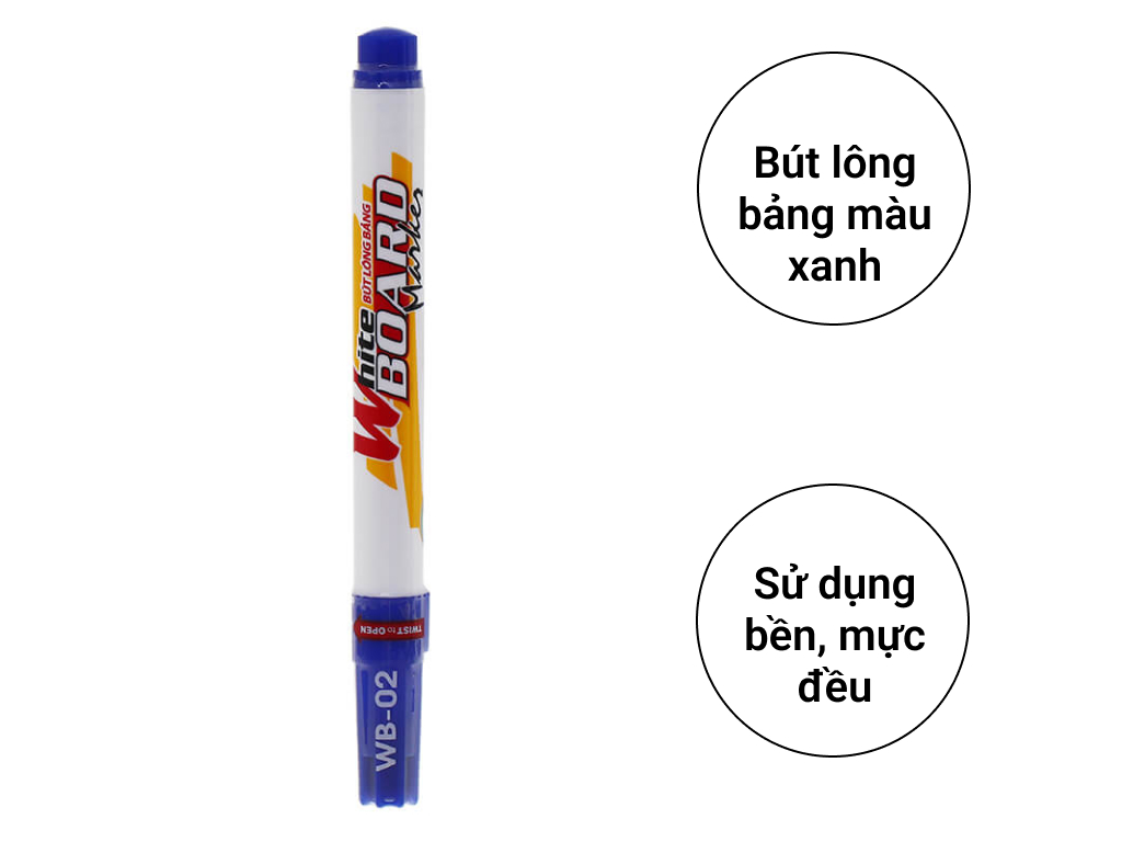 Bút Viết Bảng Wb-02 Xanh Bút Viết Bảng Wb-02 Xanh