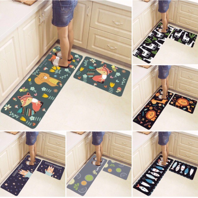 Combo 2 Miếng Thảm Lau Chân Nhà Cao Cấp Combo 2 Miếng Thảm Lau Chân Nhà Cao Cấp