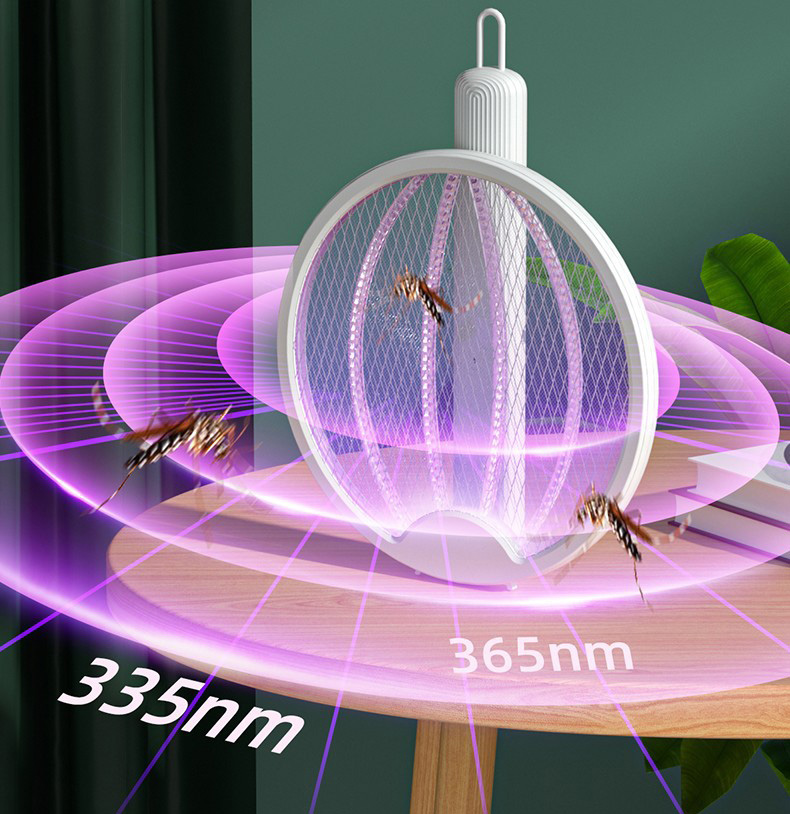 Vợt Diệt Muỗi Thông Minh Gấp Gọn 2 In 1 Kiêm Đèn Bắt Muỗi Tự Động Ban Đêm Vợt Diệt Muỗi Thông Minh Gấp Gọn 2 In 1 Kiêm Đèn Bắt Muỗi Tự Động Ban Đêm