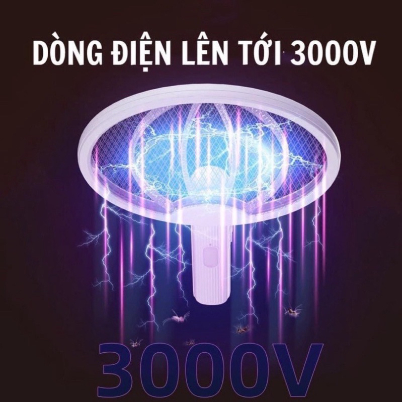 Vợt Diệt Muỗi Thông Minh Gấp Gọn 2 In 1 Kiêm Đèn Bắt Muỗi Tự Động Ban Đêm Vợt Diệt Muỗi Thông Minh Gấp Gọn 2 In 1 Kiêm Đèn Bắt Muỗi Tự Động Ban Đêm