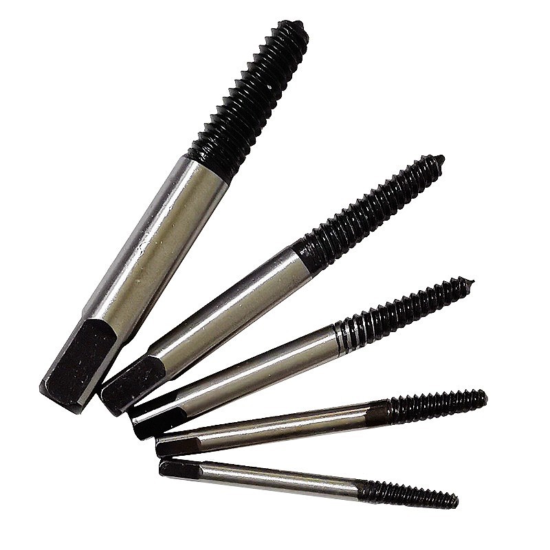 Bộ 5 Mũi Khoan Tháo Ốc Vít Hư Hỏng Dễ Dàng Bộ 5 Mũi Khoan Tháo Ốc Vít Hư Hỏng Dễ Dàng