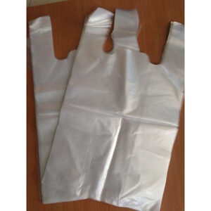 1Kg Túi Nilon (Size 30Cm) Trắng Đục Dẻo Dai Có Quai Sách