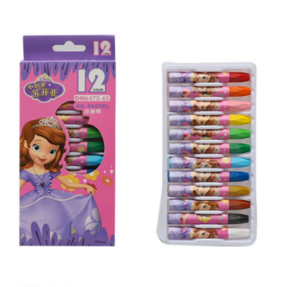 Hộp 12 Cây Bút Sáp Màu 20X9Cm An Toàn Cho Bé