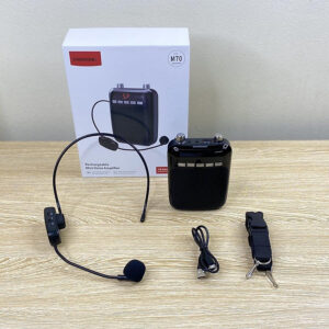 Loa Trợ Giảng Không Dây Zansong M70 Kèm Mic Cài Đầu Có Bluetooth 5.1