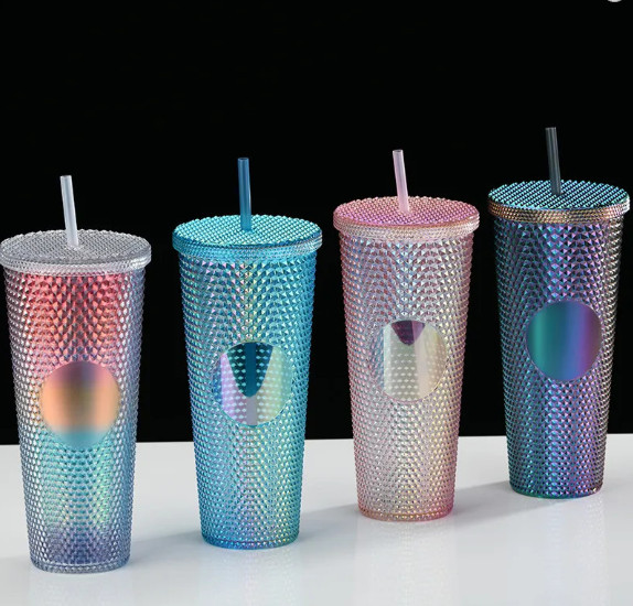 Ly Lấp Lánh Thời Trang Starbuck 710Ml Kèm Ống Hút Ly Lấp Lánh Thời Trang Starbuck 710Ml Kèm Ống Hút
